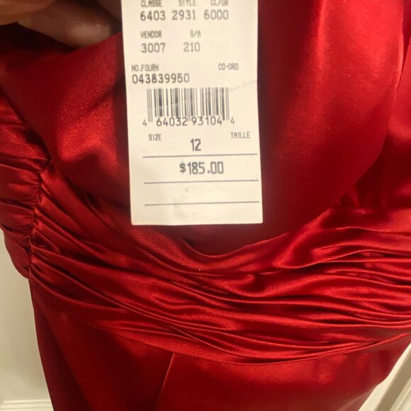 Adrianna Pappell Red Dress - Picture 7 of 8